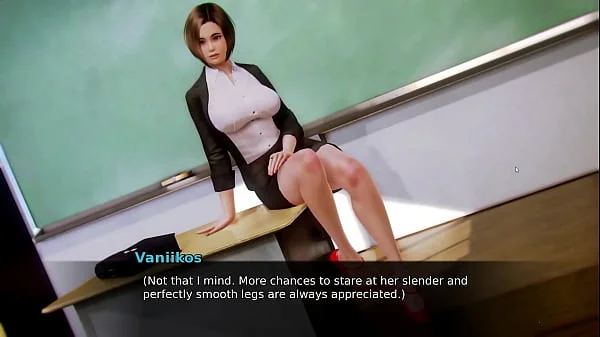 Waifu Academy | Step Bro Is Teasing His Little Naughty 18yo Petite Asian Step Sister Teen With His Big Cock. 3D Animated Hentai Porn Taboo Game | #35