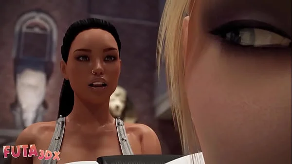 Futa3dX - Big Dicked Hot Futa Babes Fucking Hard In Museum