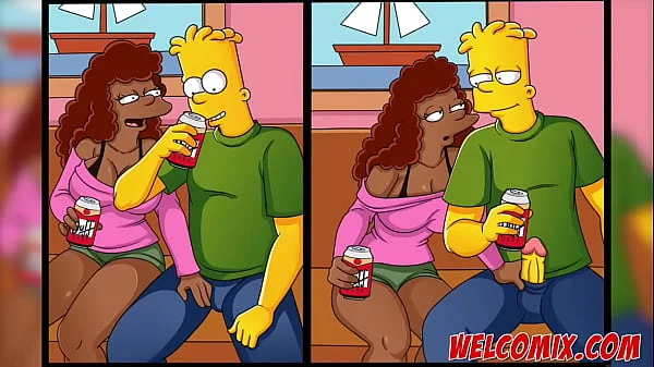 Taking the cop's cock - The Simptoons